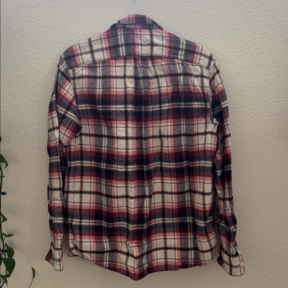 Lee Men’s Plaid Flannel Button Down Shirt Size M - Picture 4 of 4